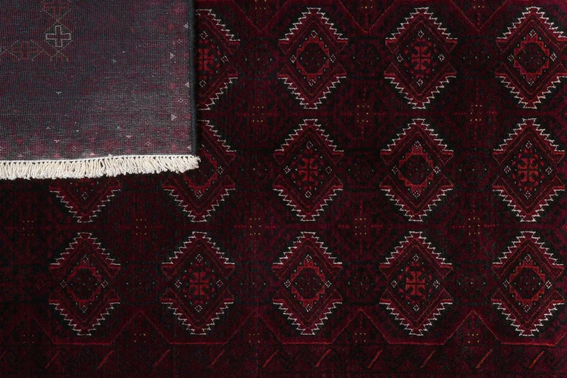 Belutch · Handgeknüpft – Rot, 203x117 cm