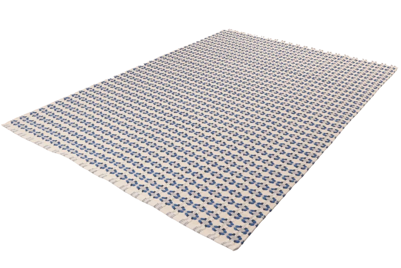 Dhurrie · Handgewebt – Beige, 120x170 cm