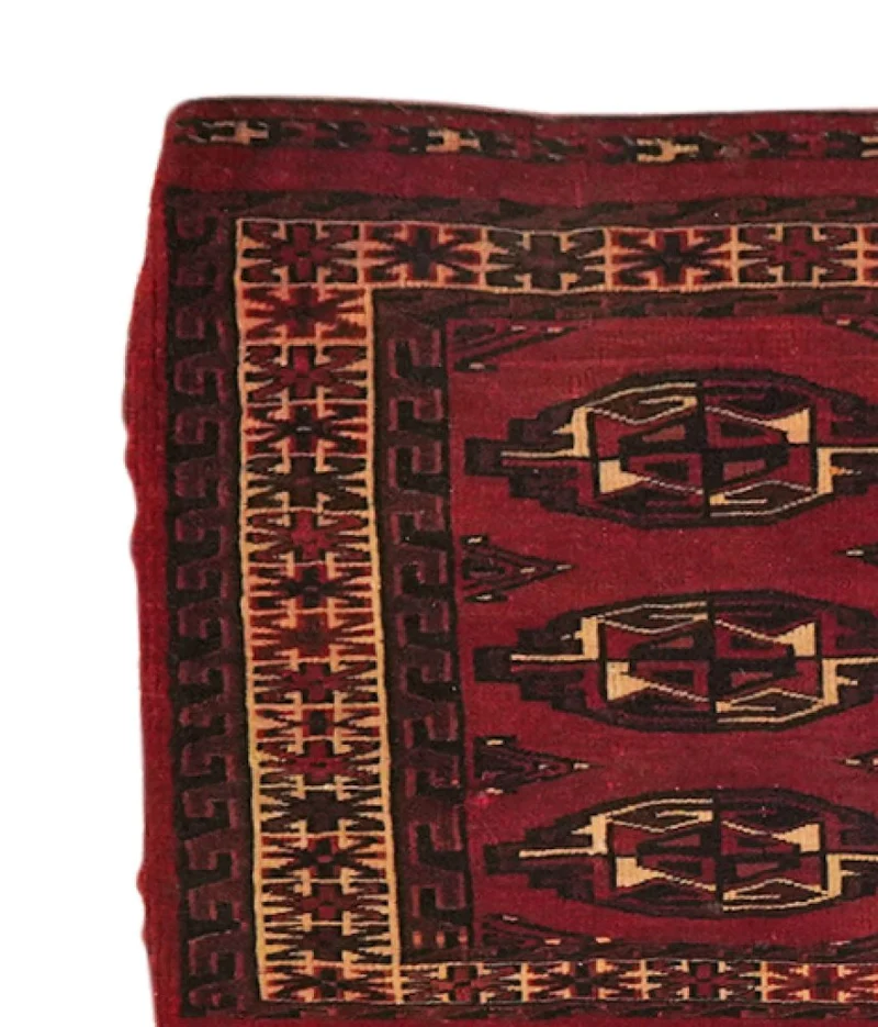 Tekke · Handgeknüpft – Rot, 112x65 cm