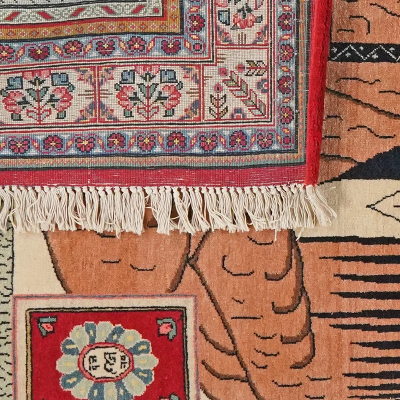 Sarough · Handgeknüpft – Beige, 202x134 cm