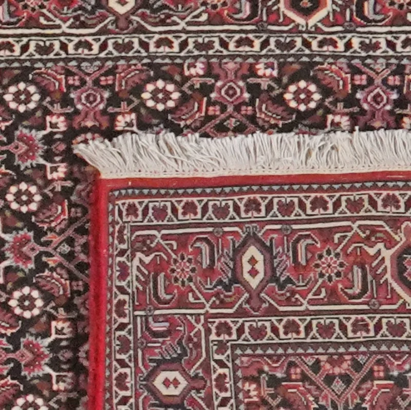 Bidjar · Handgeknüpft – Blau, 392x81 cm