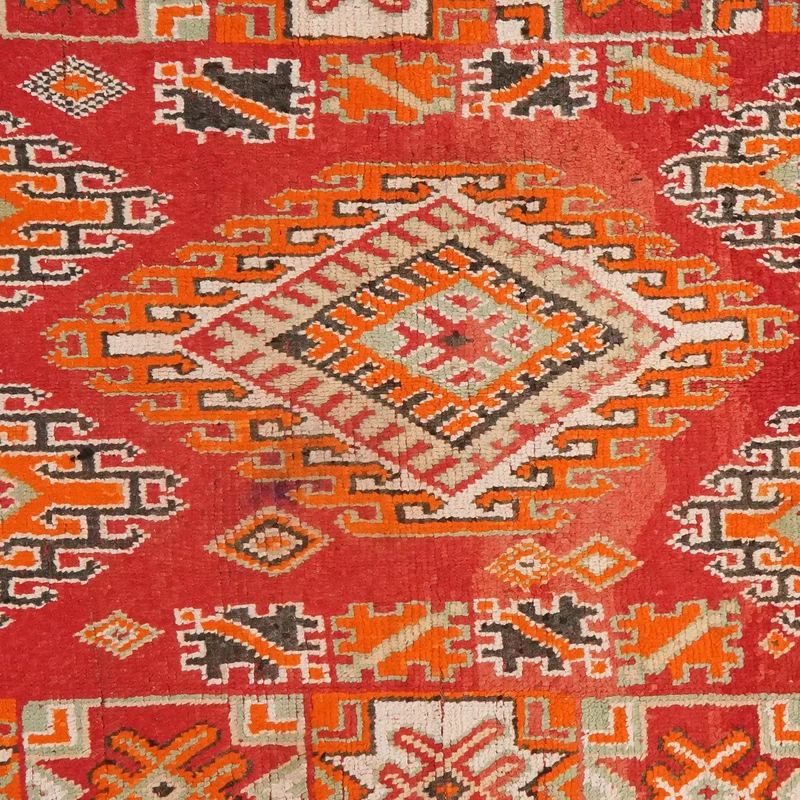 Beni Bou Yacoub · Handgeknüpft – Rot, 344x185 cm