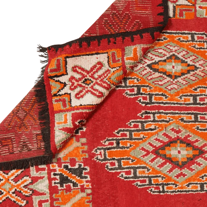 Beni Bou Yacoub · Handgeknüpft – Rot, 344x185 cm