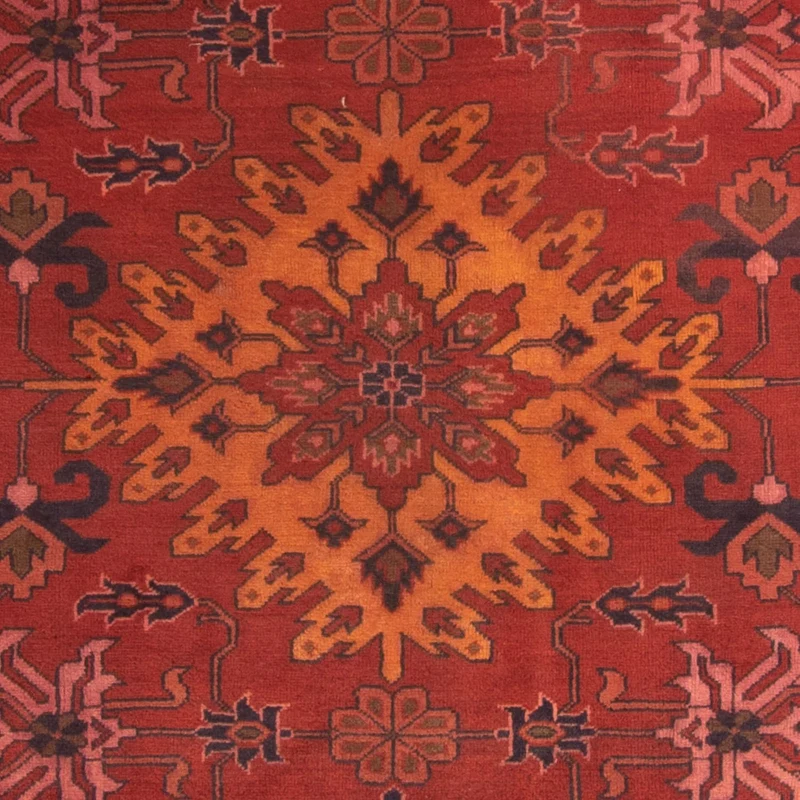 Orientteppich 210 x 313 cm - dunkelrot
