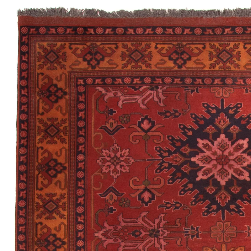 Orientteppich 210 x 313 cm - dunkelrot