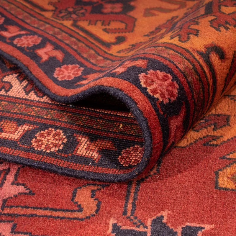 Orientteppich 210 x 313 cm - dunkelrot