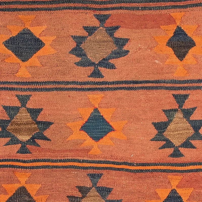 Kelim Teppich - Old 140 x 260 cm - mehrfarbig
