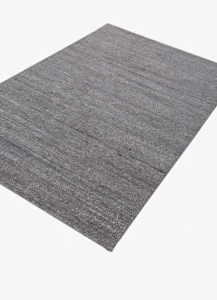 Wollteppich - 120 x 180 cm - grau