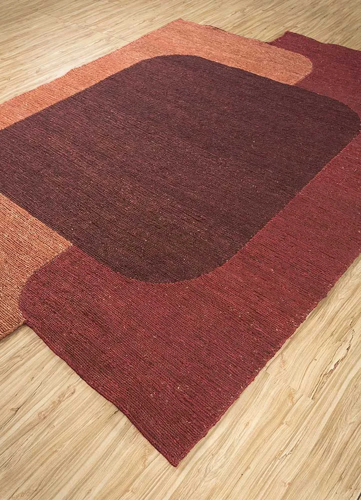 Designer Teppich sonderform - 180 x 270 cm - orange