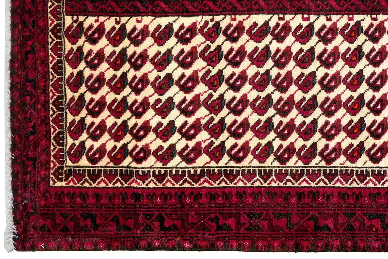 Belutch · Handgeknüpft – Beige, 192x103 cm