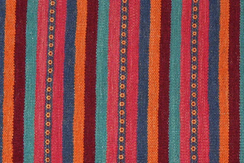 Kelim Gashgai · Handgewebt – Bunt, 202x64 cm