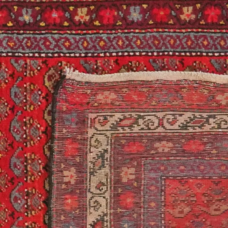 Malayer · Handgeknüpft – Rot, 500x102 cm