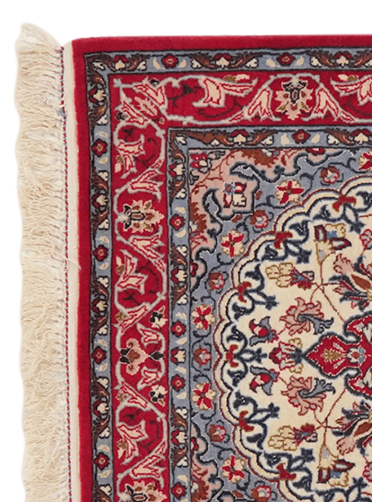 Isfahan · Handgeknüpft – Beige, 113x71 cm