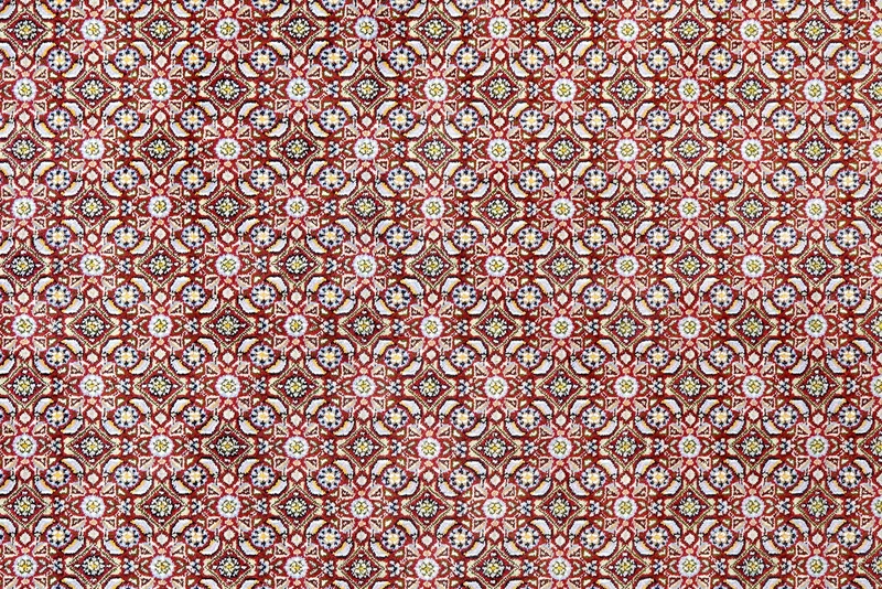 Moud Mahi · Handgeknüpft – Rot, 301x197 cm