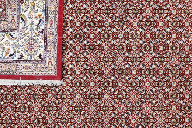 Moud Mahi · Handgeknüpft – Rot, 301x197 cm