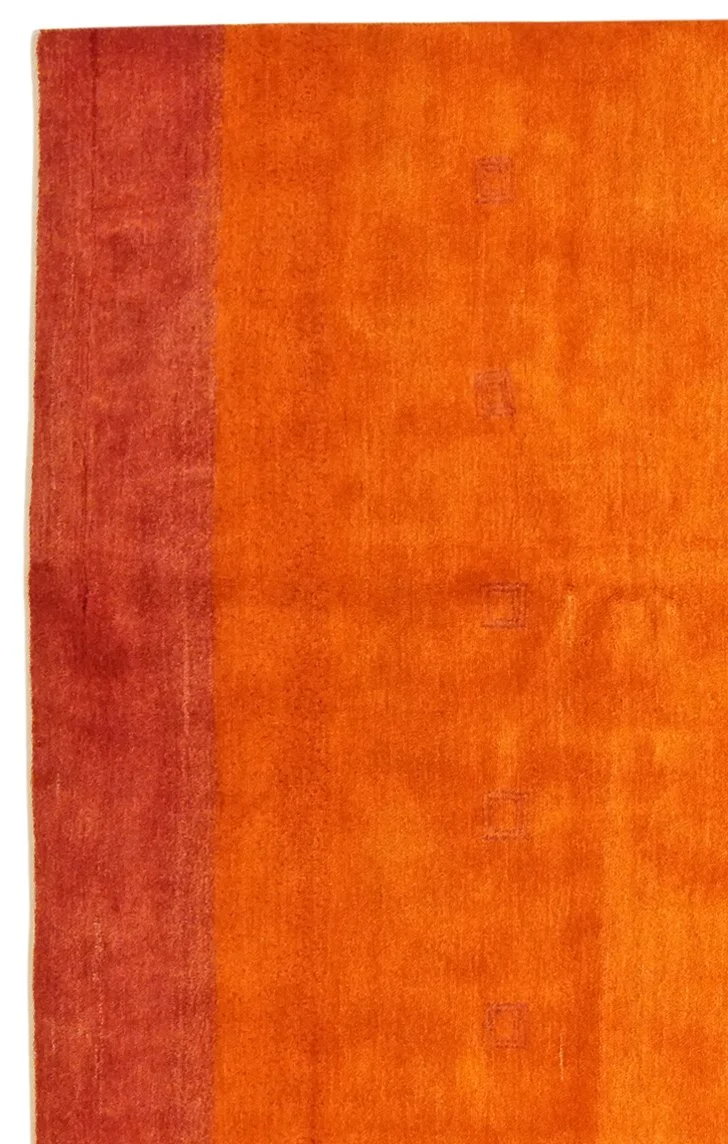 Rizbaf · Handgeknüpft – Orange, 239x209 cm