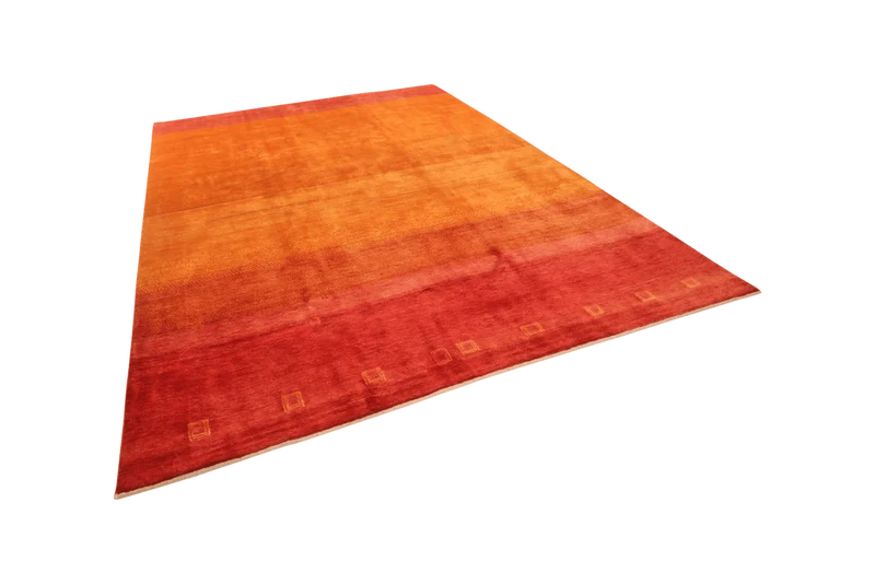 Rizbaf · Handgeknüpft – Orange, 239x209 cm