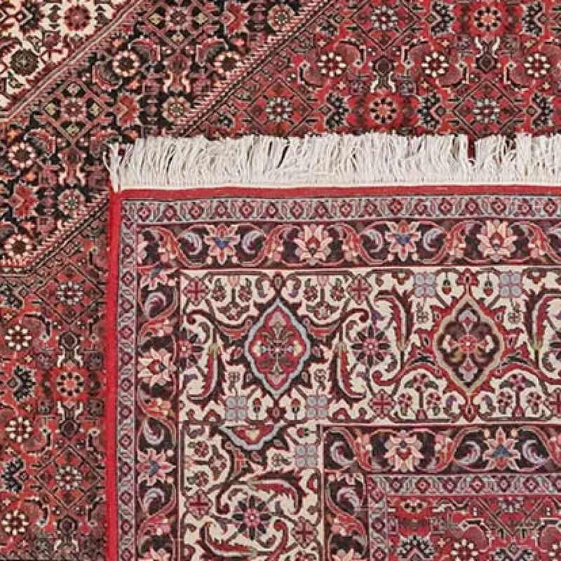 Bidjar · Handgeknüpft – Rot, 259x255 cm