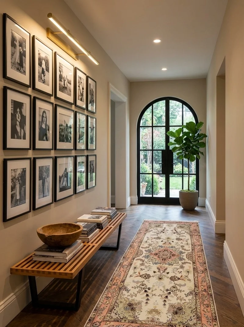 Tabriz 50 Raj · Handgeknüpft – Beige, 204x80 cm