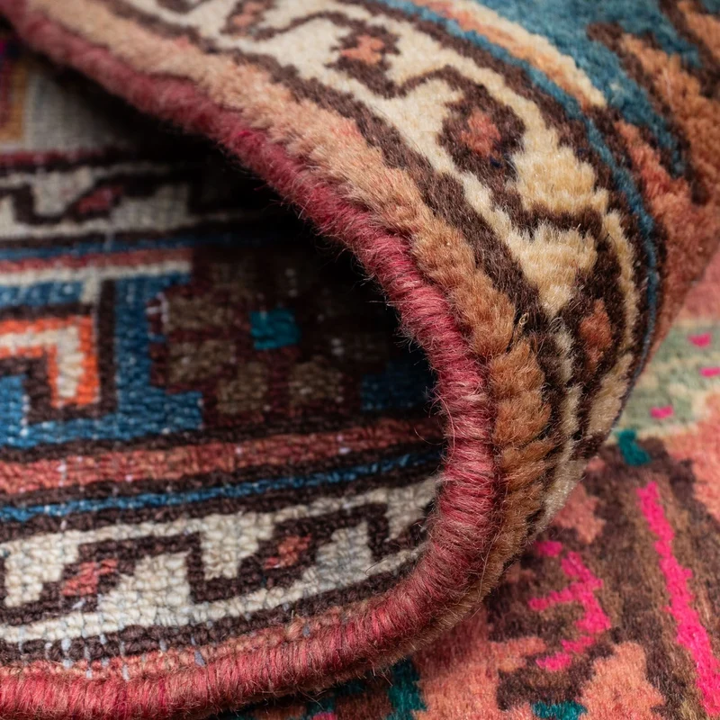 Perserteppich - Nomadic 87 x 123 cm - hellrot