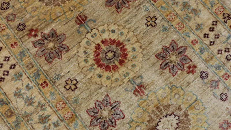 Ziegler Teppich 79 x 113 cm - dunkelrot
