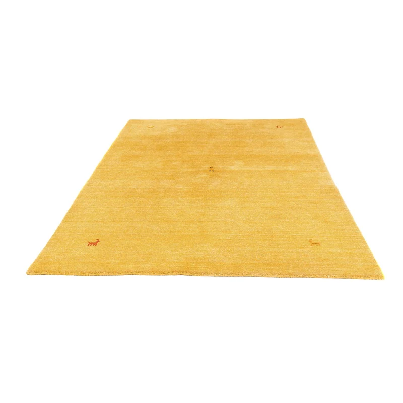 Gabbeh Teppich - Indus 171 x 238 cm - gold