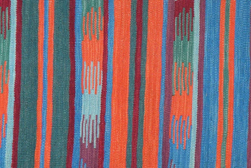 Kelim Gashgai · Handgewebt – Bunt, 190x64 cm