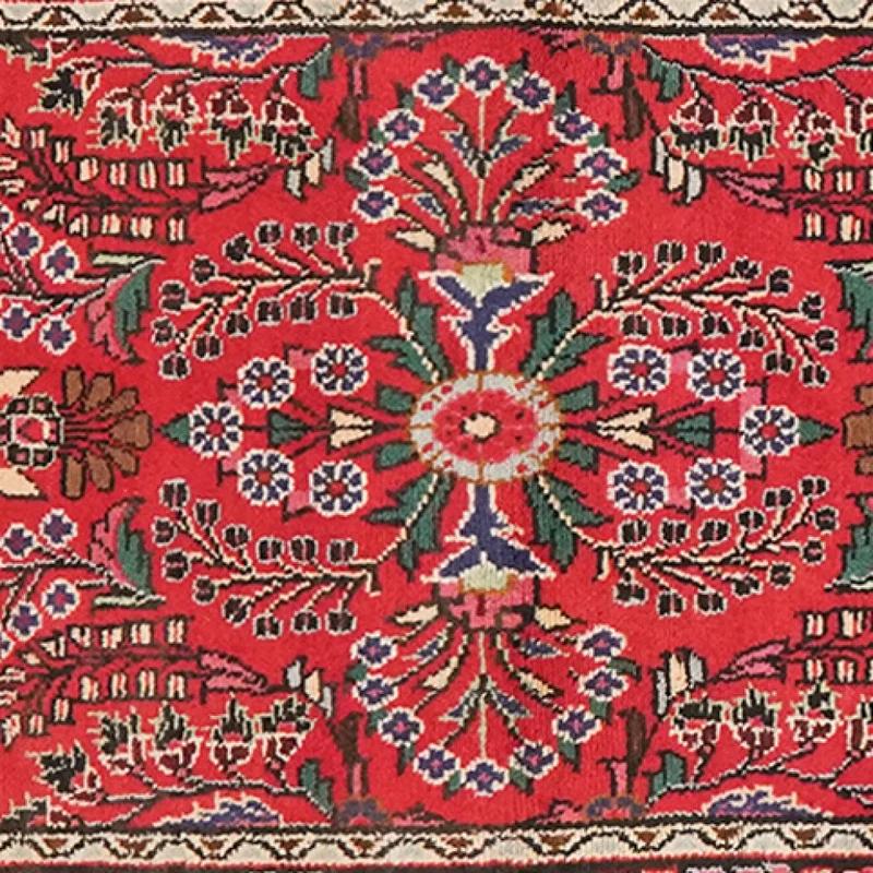 Dardjazin · Handgeknüpft – Rot, 263x82 cm