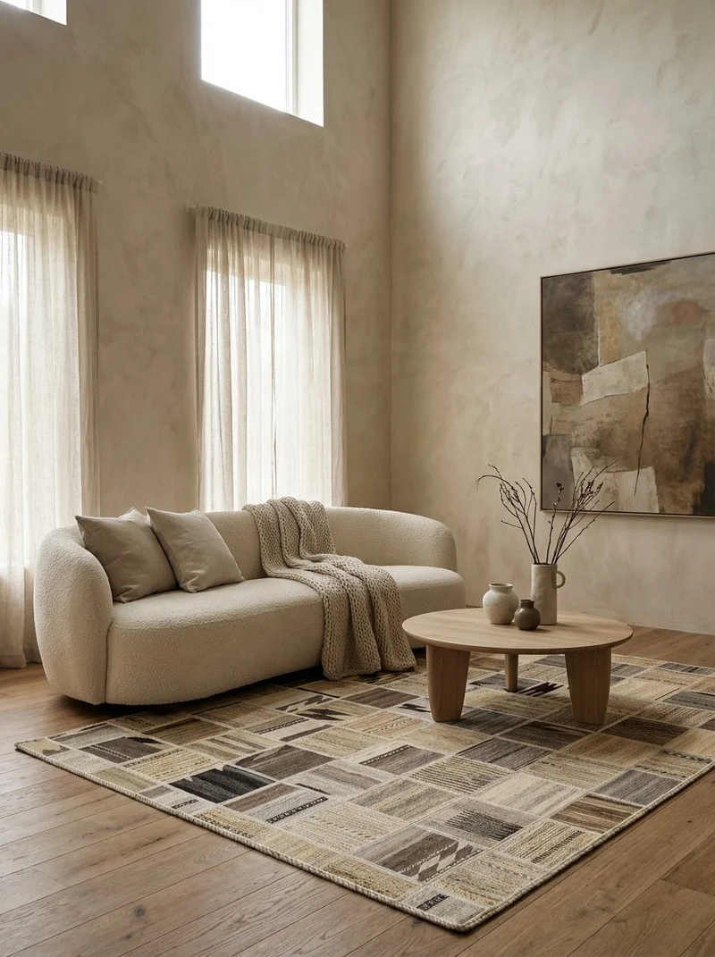 Kelim Tekkeh · Handgewebt – Beige, 200x150 cm