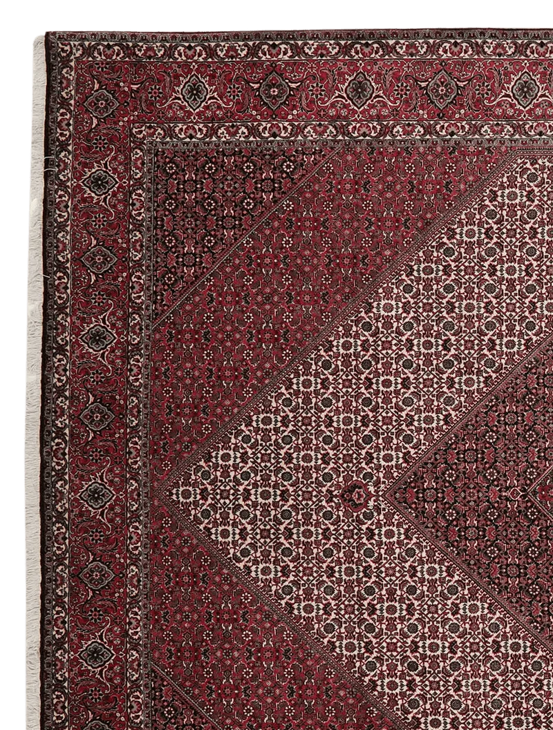 Bidjar · Handgeknüpft – Rot, 355x254 cm