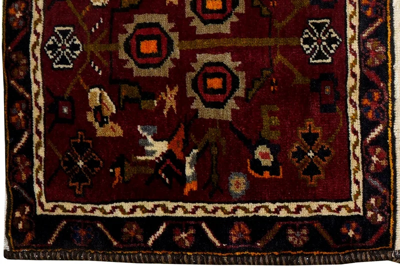 Khorjin · Handgefertigt – Rot, 140x50 cm