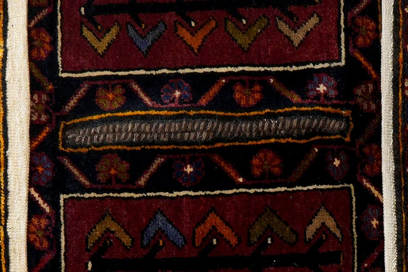 Khorjin · Handgefertigt – Rot, 140x50 cm