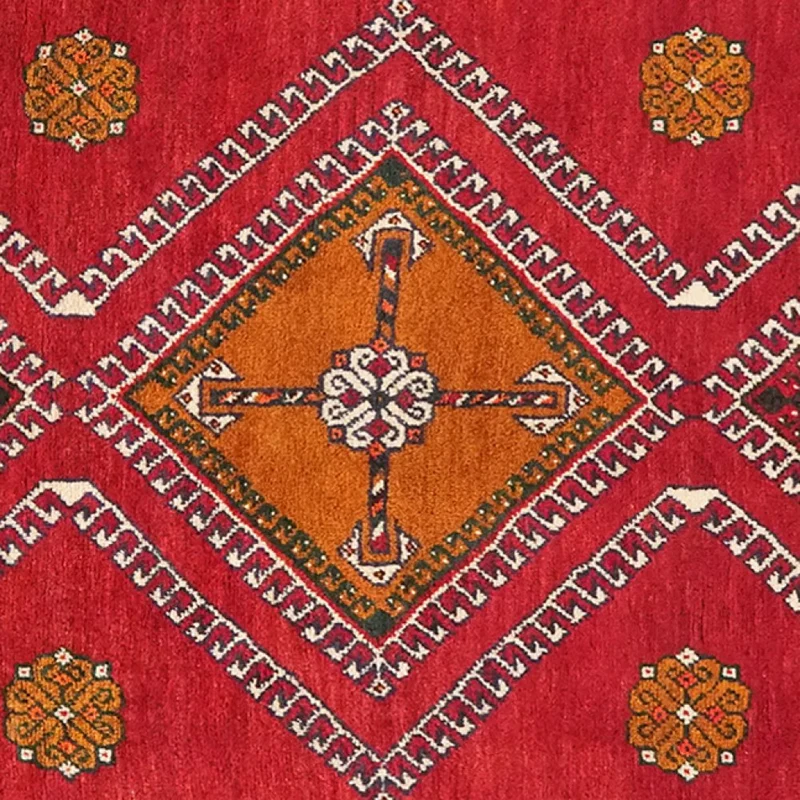 Gashgai · Handgeknüpft – Rot, 195x105 cm