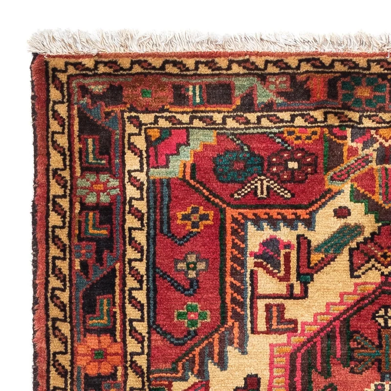 Perserteppich - Nomadic 85 x 125 cm - hellrot