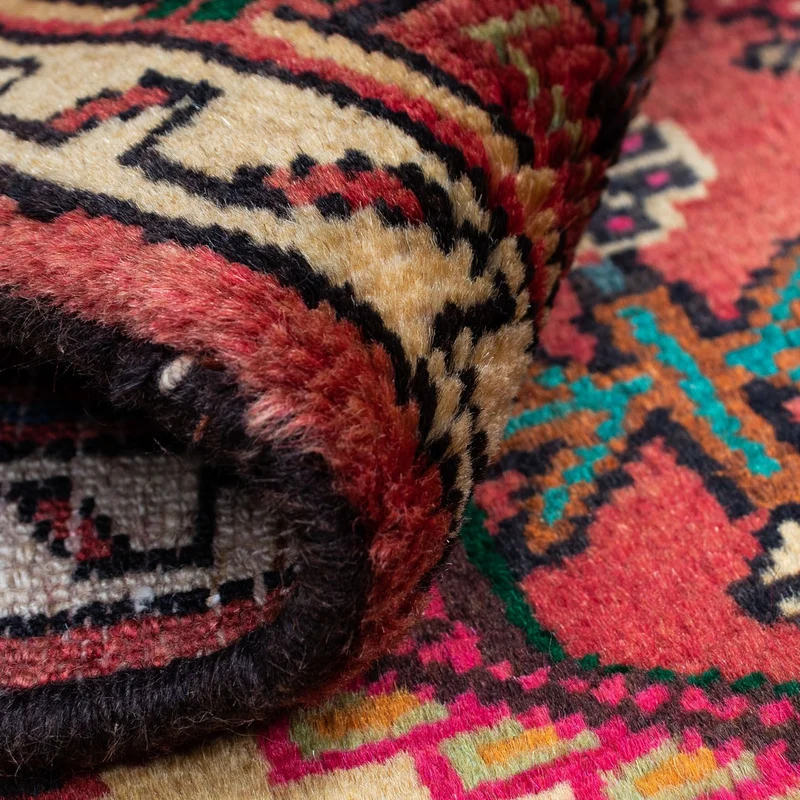 Perserteppich - Nomadic 85 x 125 cm - hellrot