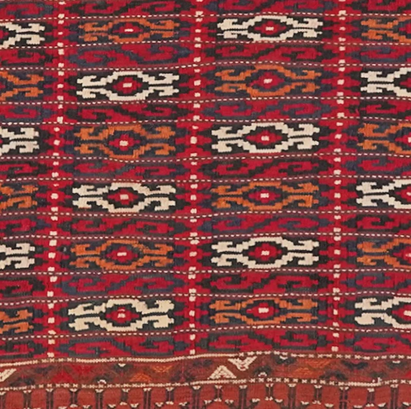 Gartchin · Handgeknüpft – Bunt, 120x77 cm