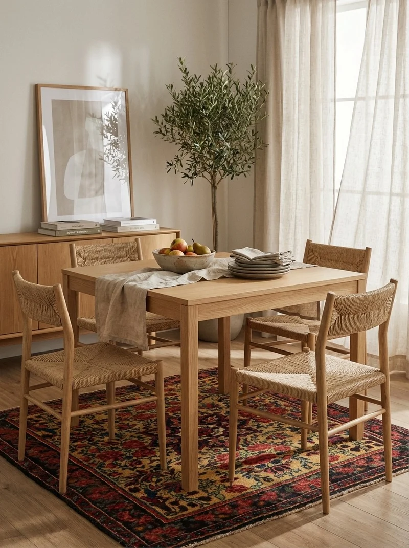 Bidjar · Handgeknüpft – Beige, 76x70 cm