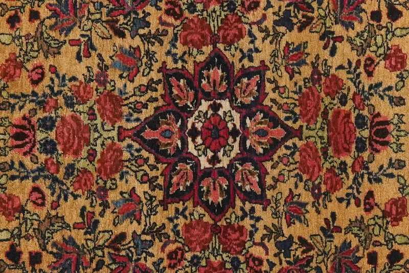 Bidjar · Handgeknüpft – Beige, 76x70 cm
