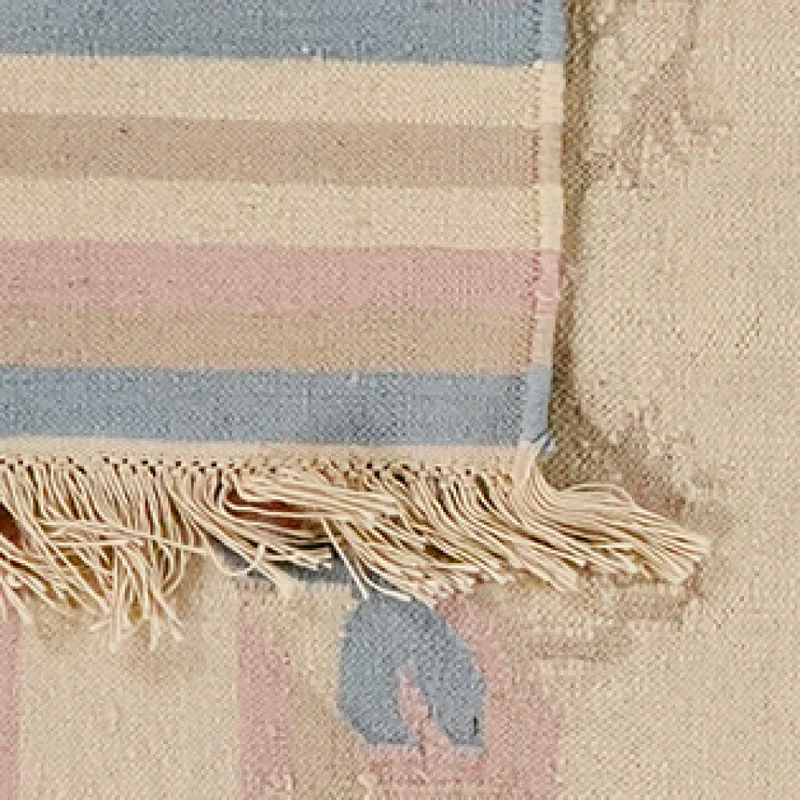 Kelim · Handgewebt – Beige, 150x71 cm