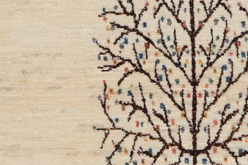 Rizbaf · Handgeknüpft – Beige, 136x85 cm