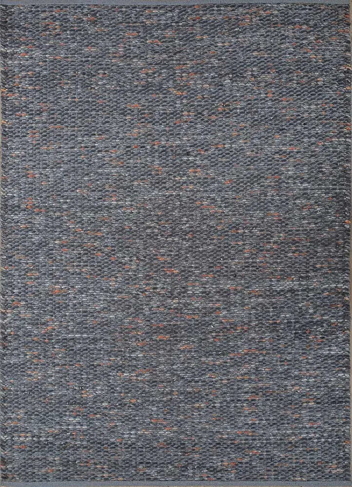 Wollteppich - 150 x 240 cm - grau