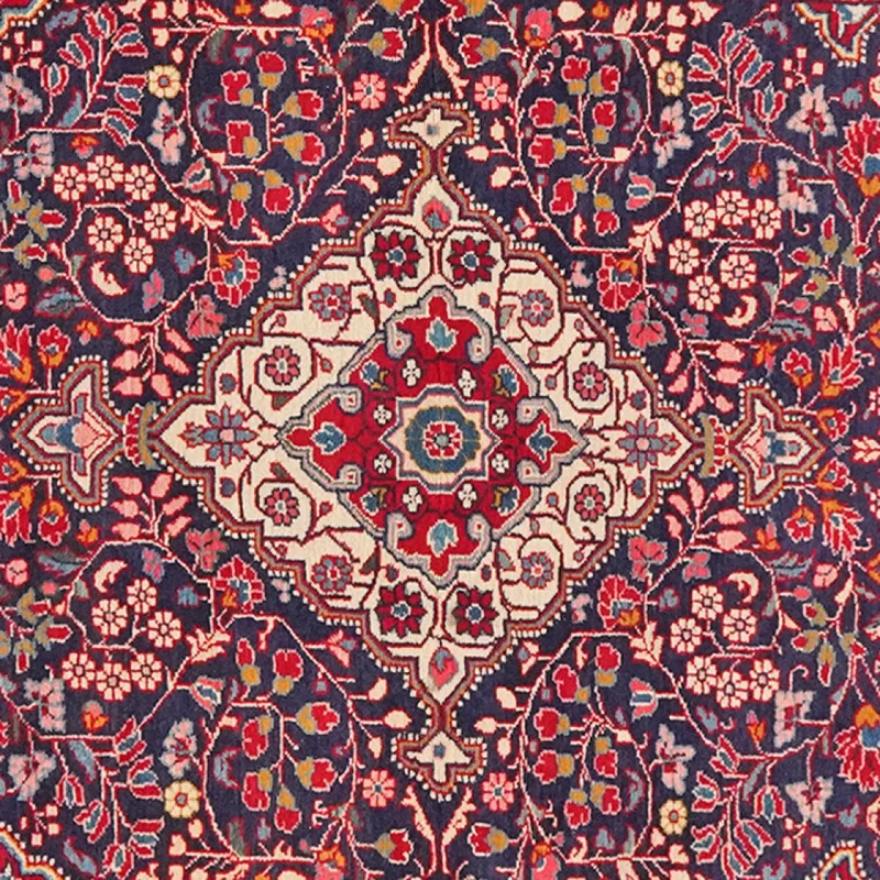Djozan · Handgeknüpft – Blau, 158x104 cm
