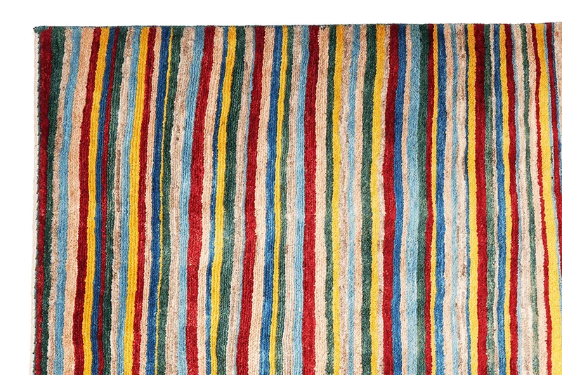 Rizbaf · Handgeknüpft – Bunt, 150x150 cm