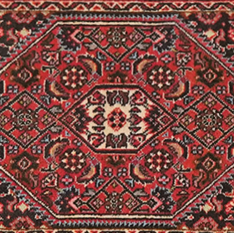 Bidjar Zandjan · Handgeknüpft – Blau, 69x45 cm