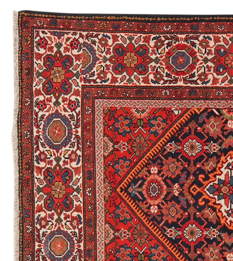 Farahan · Handgeknüpft – Blau, 264x159 cm