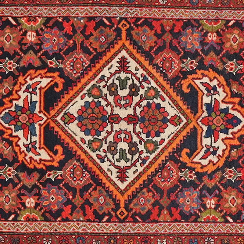 Farahan · Handgeknüpft – Blau, 264x159 cm