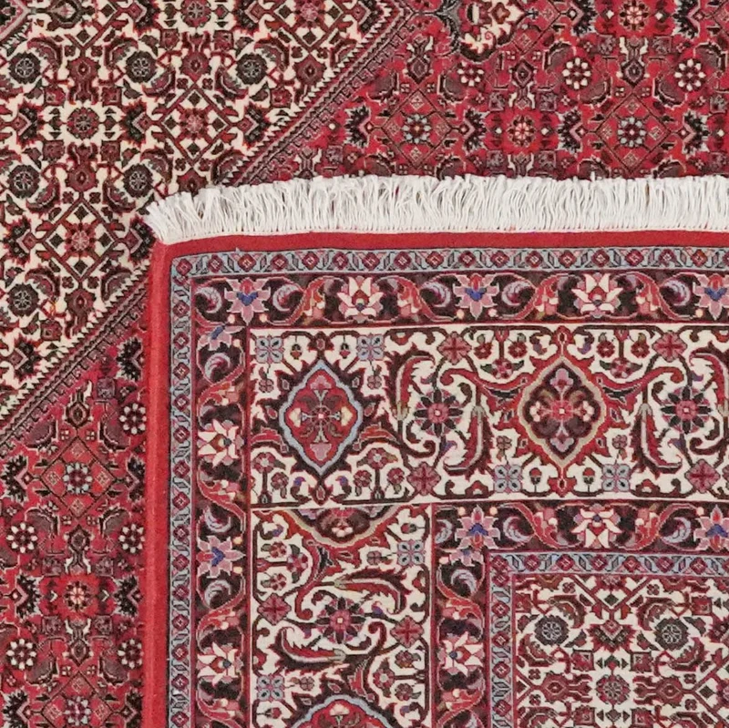 Bidjar · Handgeknüpft – Rot, 303x248 cm