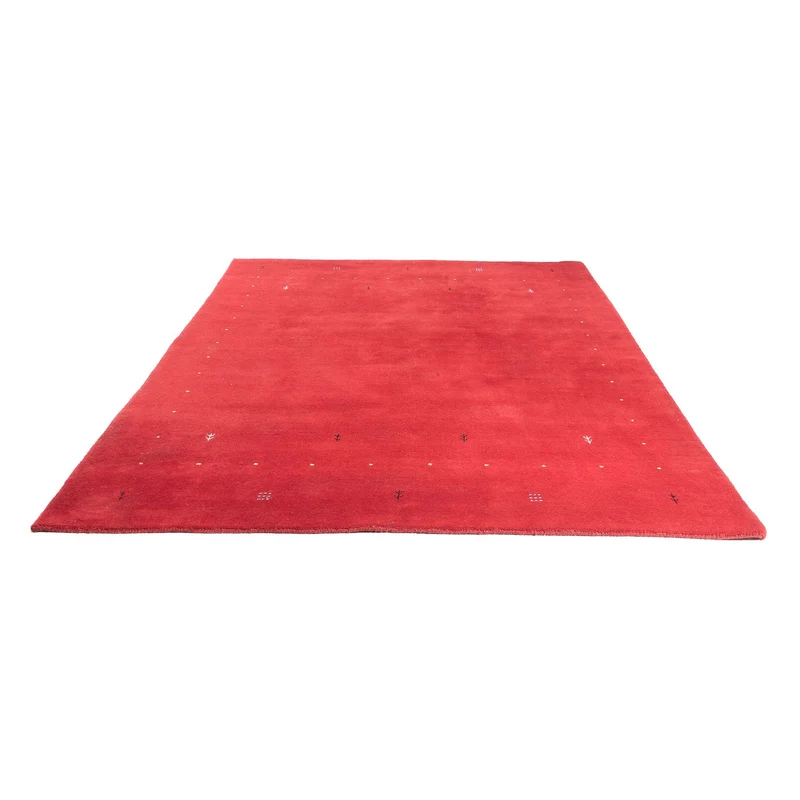 Gabbeh Teppich - Loribaft Softy - 176 x 241 cm - rot