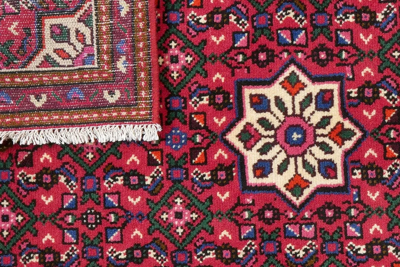 Hosseinabad · Handgeknüpft – Rot, 138x98 cm