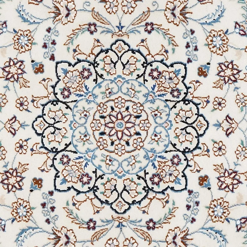 Nain 9La · Handgeknüpft – Beige, 153x100 cm